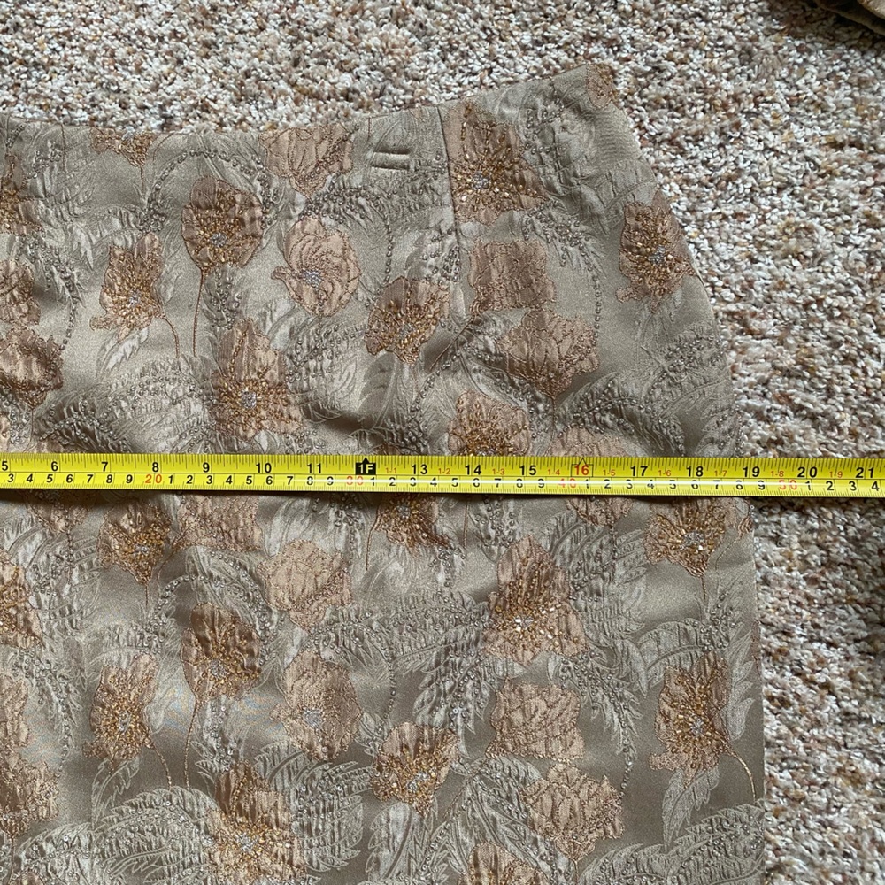 Carmen Marc Valvo signature suit size (very small) 10-fits like a size 6 - Picture 12 of 13